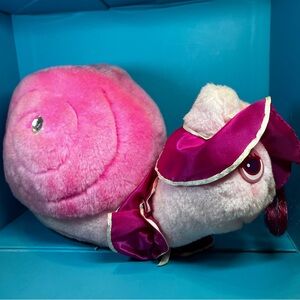 Tonka - Keypers - Fancy the Snail Plush - 1985